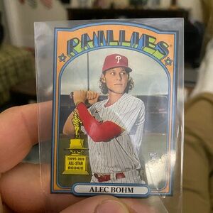 Alec Bohm Phillies Baseball Card